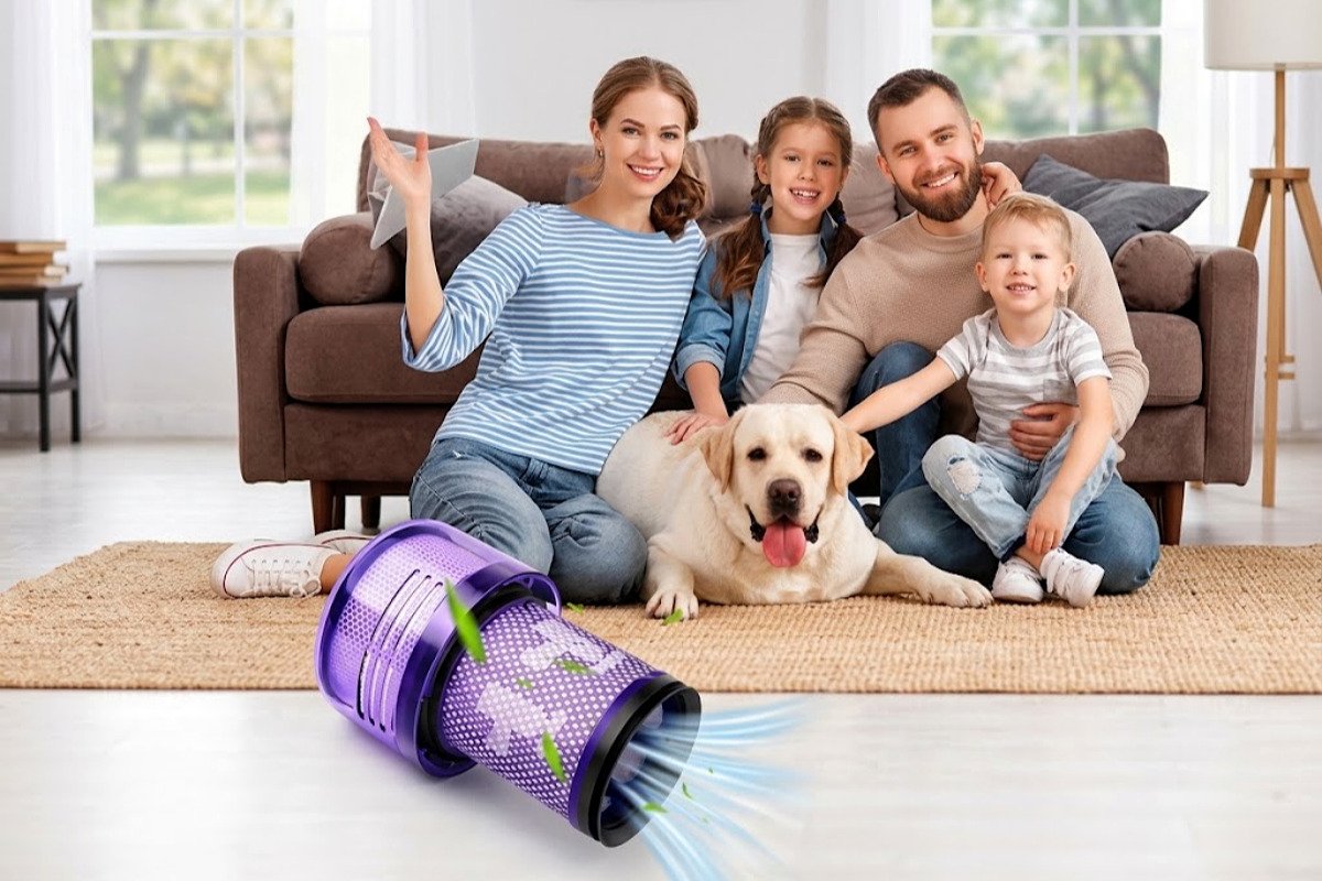 Sealed HEPA filtration for dander and allergens